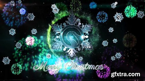 Videohive Snowflake Christmas Logo 22994939