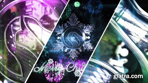 Videohive Snowflake Christmas Logo 22994939