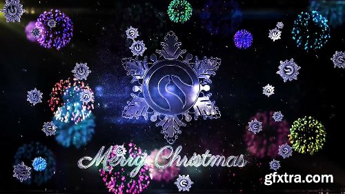 Videohive Snowflake Christmas Logo 22994939