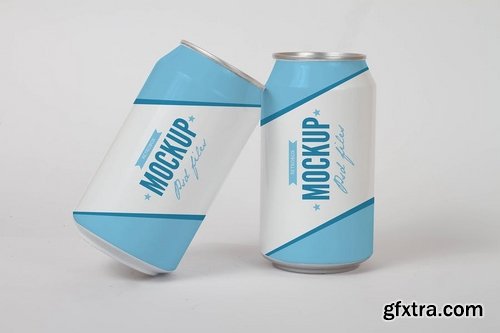 Drink Soda Can Mock Up