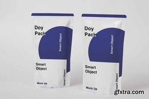 Doy Pack Bag Mock Up