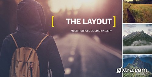 Videohive The Layout Multi-Purpose Sliding Gallery | 2.5k 13440142