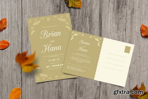 Autumn Wedding Invitation