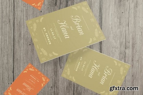 Autumn Wedding Invitation