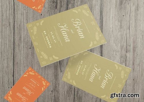 Autumn Wedding Invitation