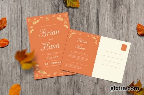 Autumn Wedding Invitation