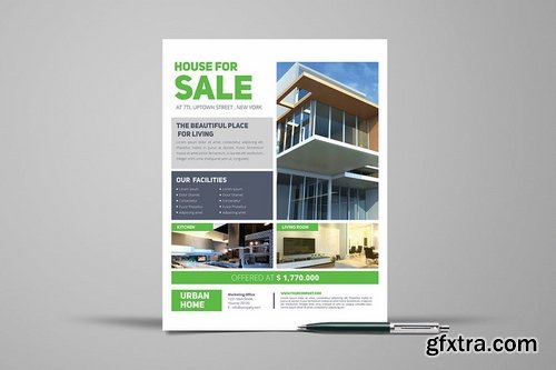 3 Urban Real Estate Flyers