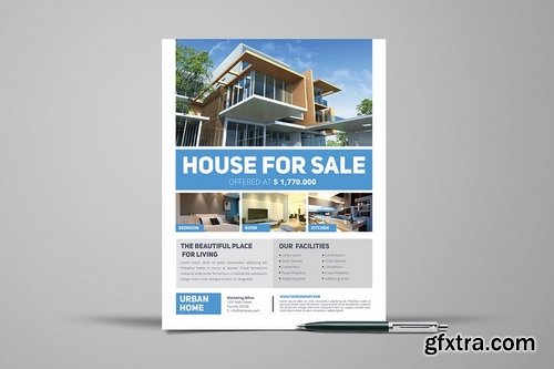 3 Urban Real Estate Flyers