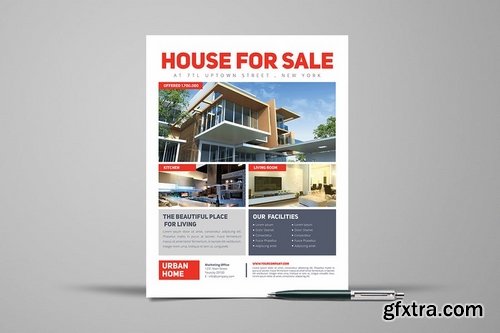 3 Urban Real Estate Flyers