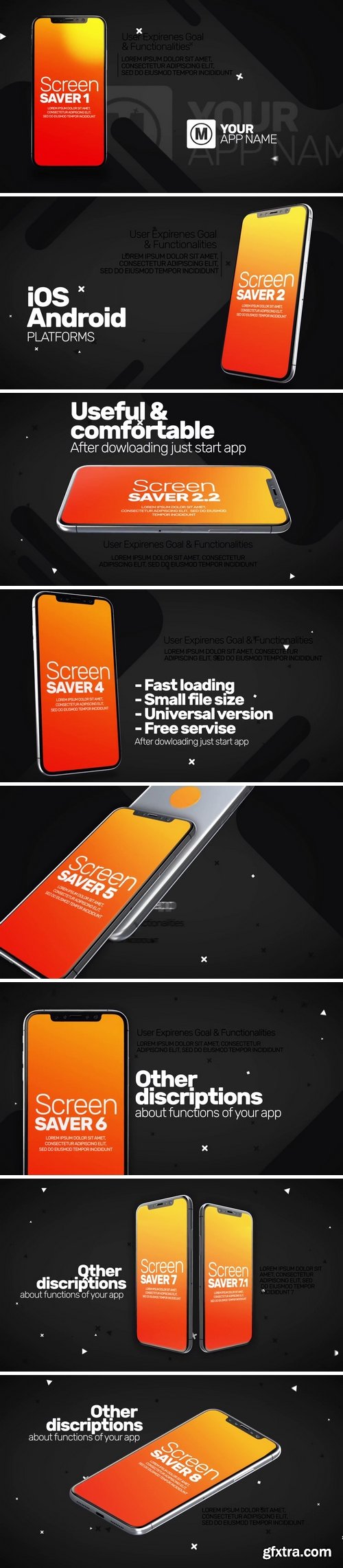 MotionArray -  Application Promo Slides After Effects Templates 60604