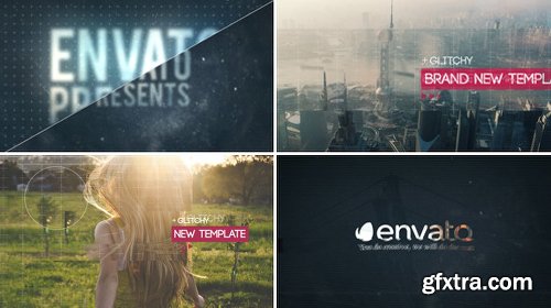 Videohive Glitch Slideshow 4 11610578