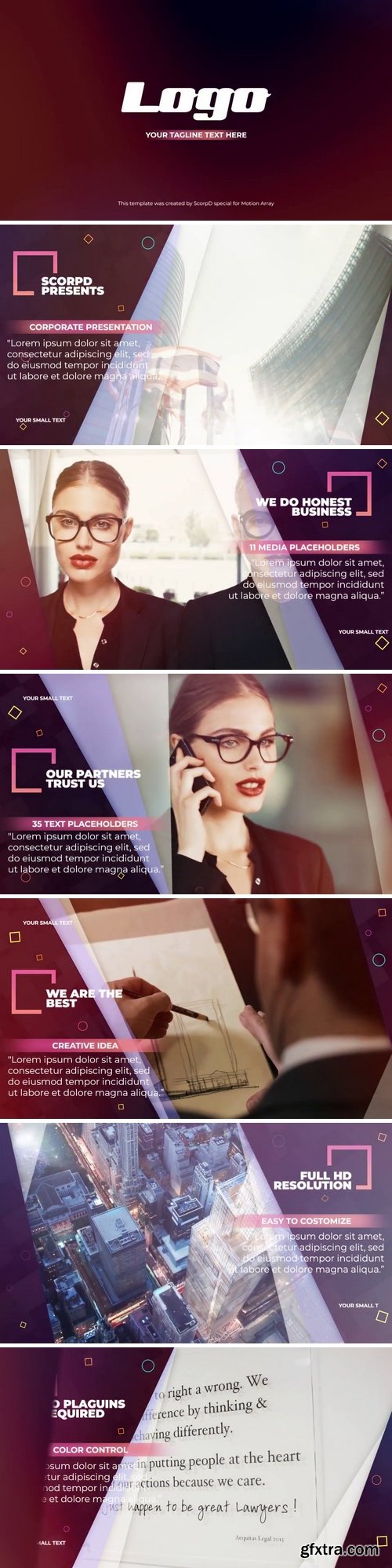 MotionArray - Corporate Promo After Effects Templates 61037