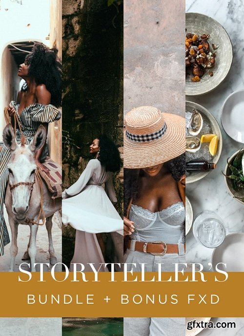 Asiyami Gold - The Storyteller's Bundle + BONUS Lightroom Presets