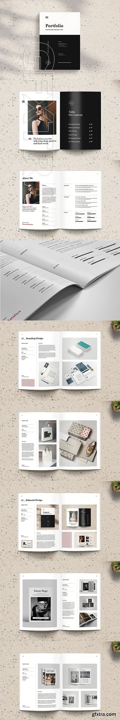 CreativeMarket - Graphic Design Portfolio 3324333