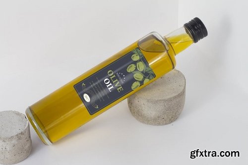 Olive oil Bottle Mock Up