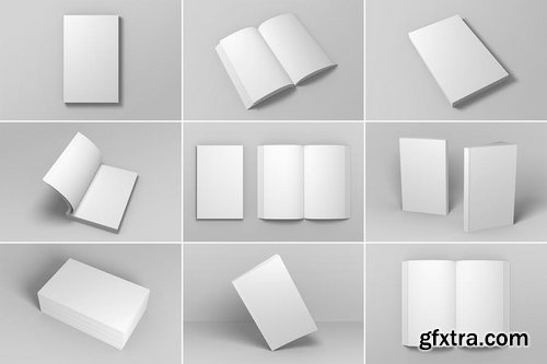 Soft Cover Book Mockup