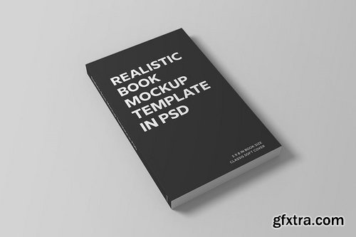 Soft Cover Book Mockup