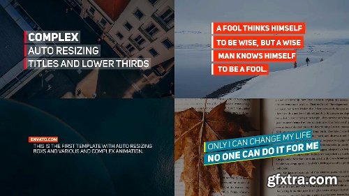 Videohive Lower Thirds 21713324