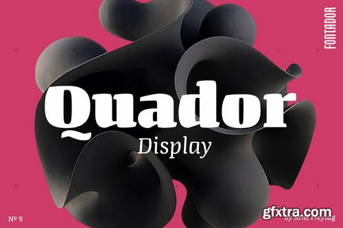 Quador Display Font Family