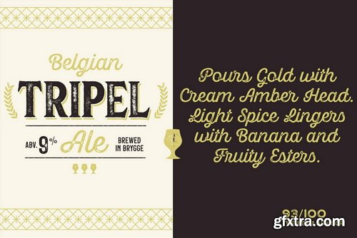 Hops and Barley Font Family