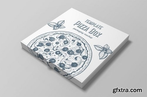 Pizza Box Mockup