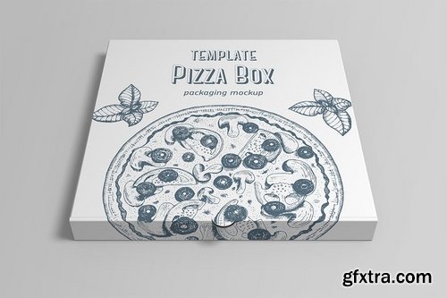 Pizza Box Mockup