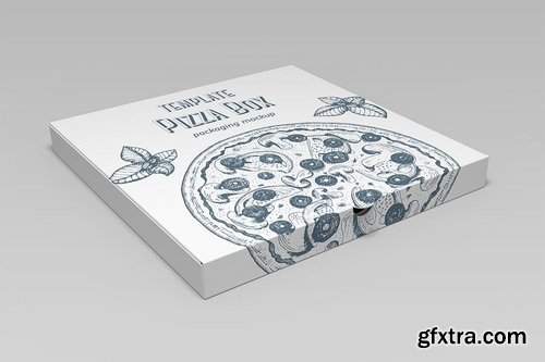 Pizza Box Mockup