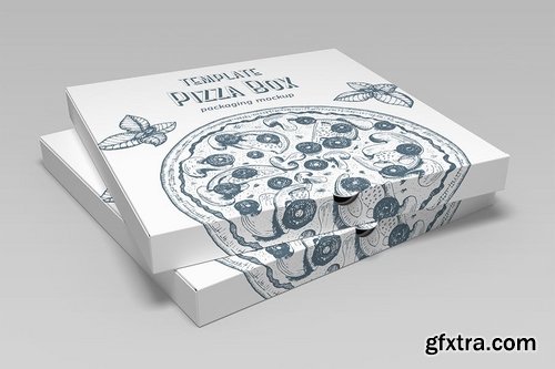 Pizza Box Mockup