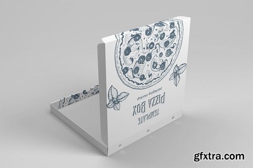 Pizza Box Mockup