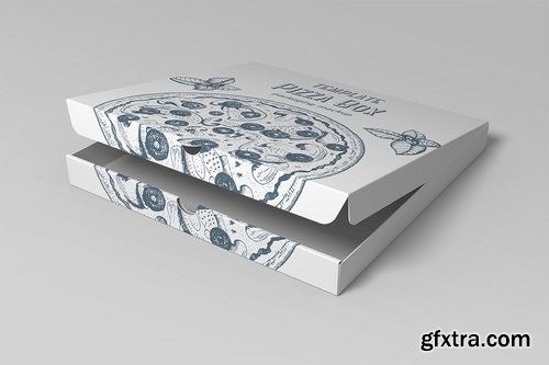 Pizza Box Mockup