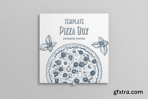 Pizza Box Mockup