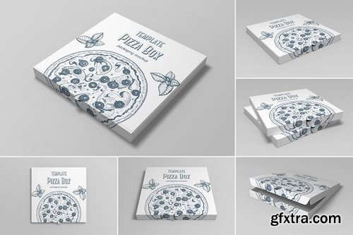 Pizza Box Mockup