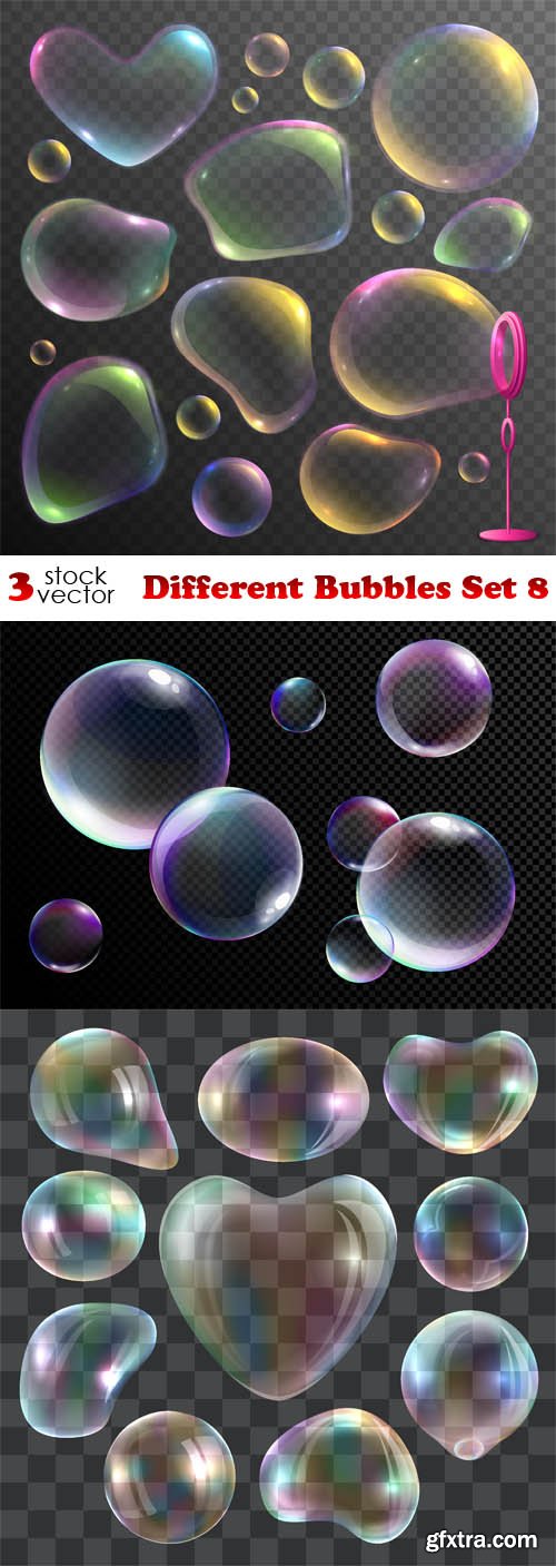Vectors - Different Bubbles Set 8