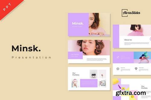 Minsk - Powerpoint, Keynote, Google Sliders Templates