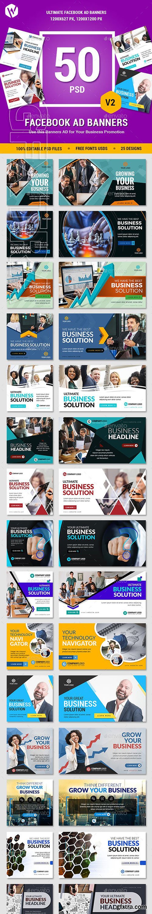 GraphicRiver - Facebook Banners 23097762