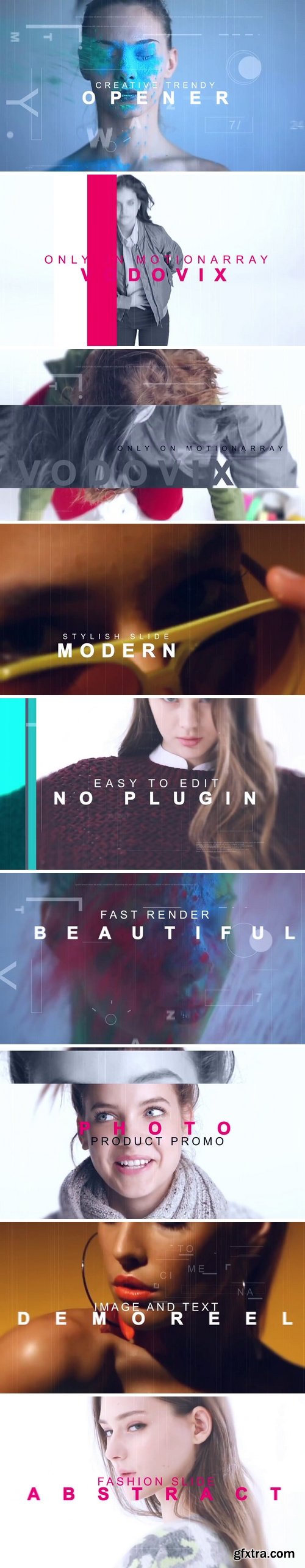 MotionArray - Creative Trendy Opener After Effects Templates 158819