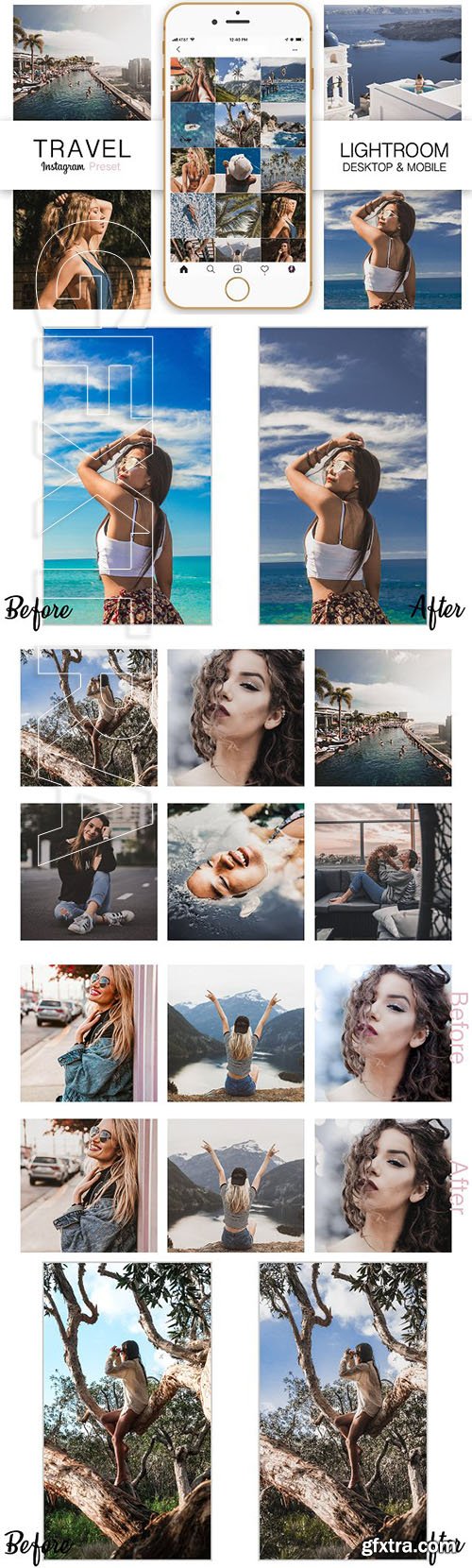 CreativeMarket - Travel Instagram Blogger Preset 3292933