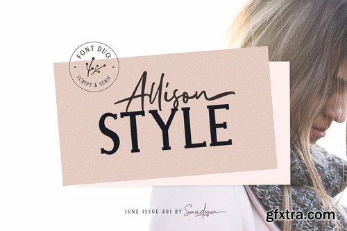 CM - Allison Style - Font Duo 2613889