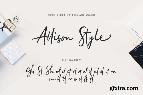 CM - Allison Style - Font Duo 2613889