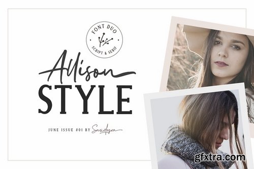 CM - Allison Style - Font Duo 2613889