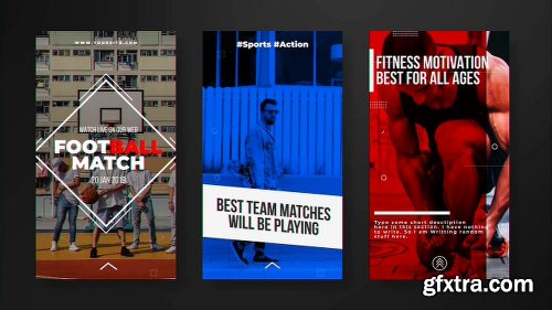 Videohive Sports Instagram Stories 23100349