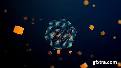 Videohive 3D Colorful Pieces Logo Reveal 15841220