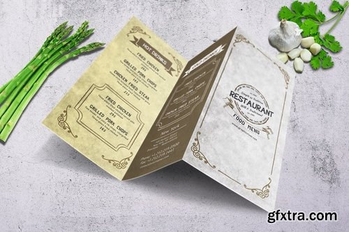 Vintage Wild Food Menu Bundle