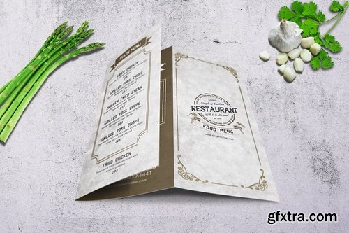 Vintage Wild Food Menu Bundle