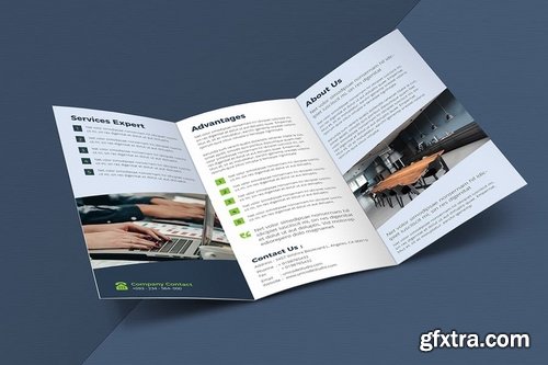 Trifold Business Brochure Template