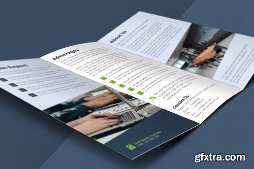 Trifold Business Brochure Template