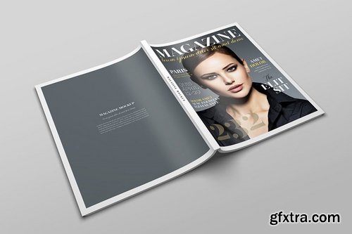 US Letter Magazine Mockup