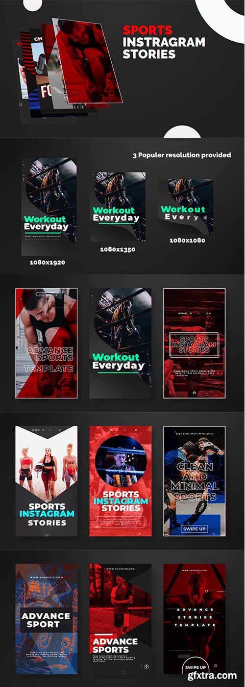 Videohive - Sports Instagram Stories - 23100349