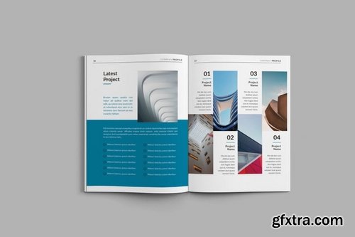 Jinada - A4 Company Profile Brochure Template