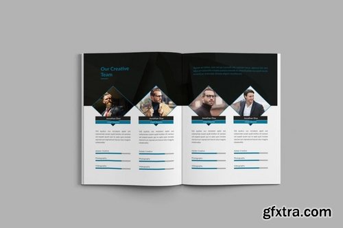 Jinada - A4 Company Profile Brochure Template